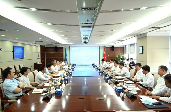 股份公司党委副书记、总经理王斌会见承德市委书记柴宝良、市长王亚军